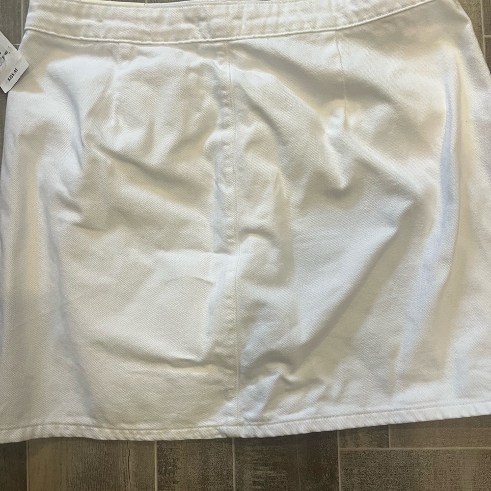 L’agence Kris button front mini skirt - Picture 2 of 6